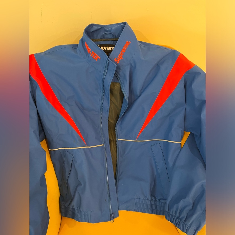 Supreme -Gortex Blue windbreaker jacket
